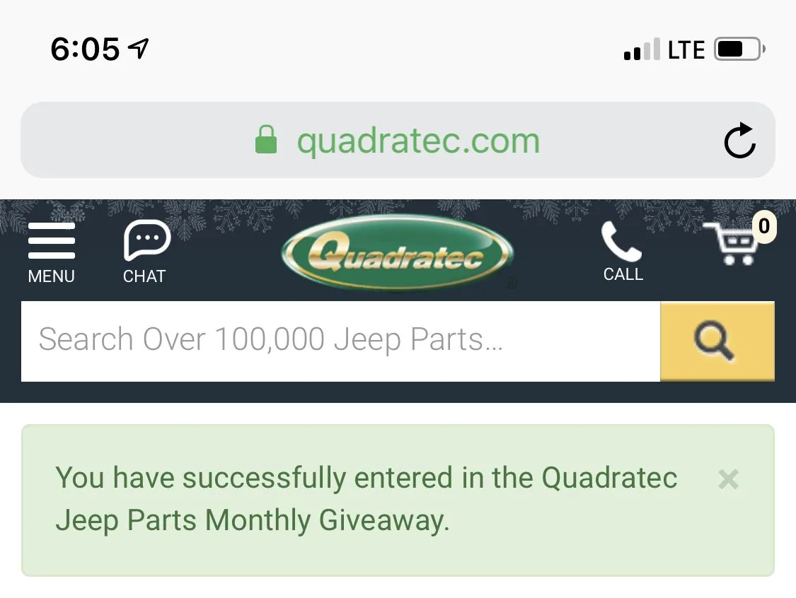 Jeep Wrangler JL Monthly Giveaway! 6E3DF2F0-F9FF-44CD-BC8A-EF8C7F871B9B