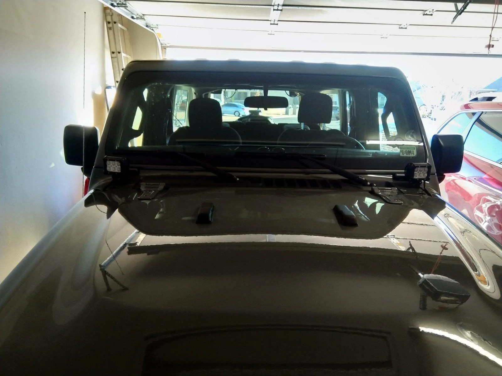 Jeep Wrangler JL Mounted a pillar lights. IMG_20181222_153524