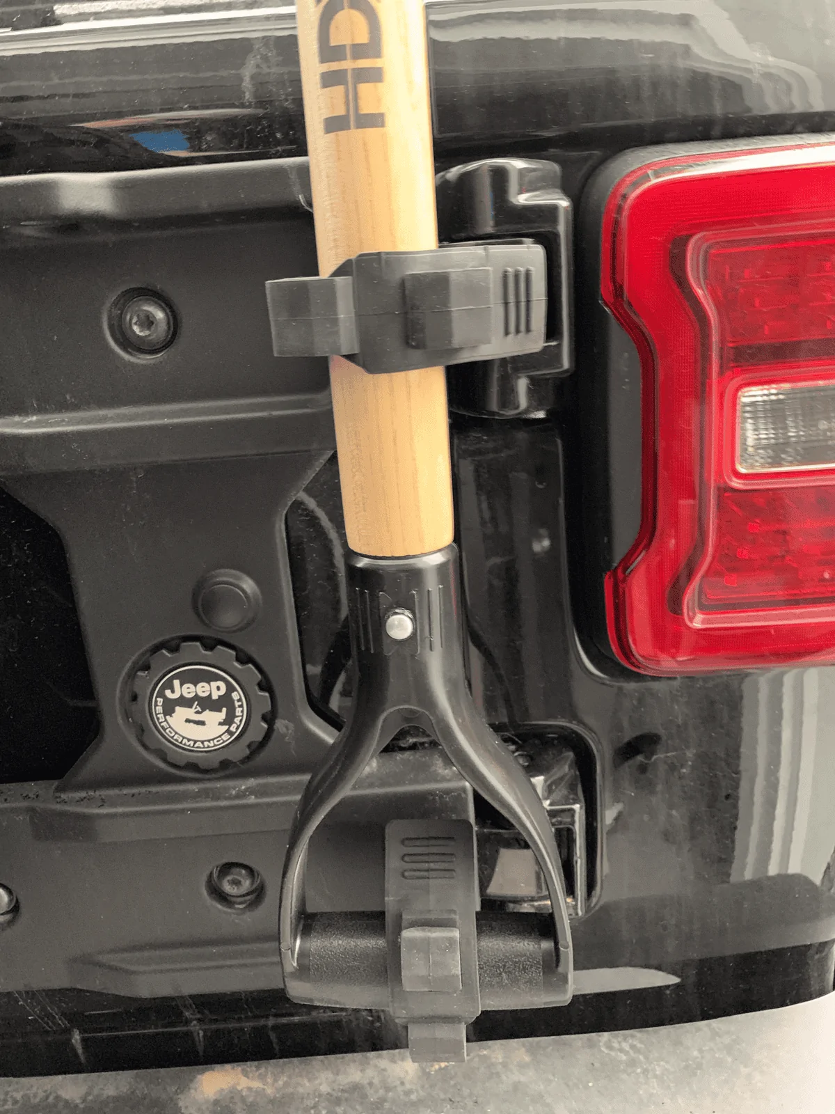 Jeep Wrangler JL Mopar tailgate reinforcement kit accessory holes IMG_0525