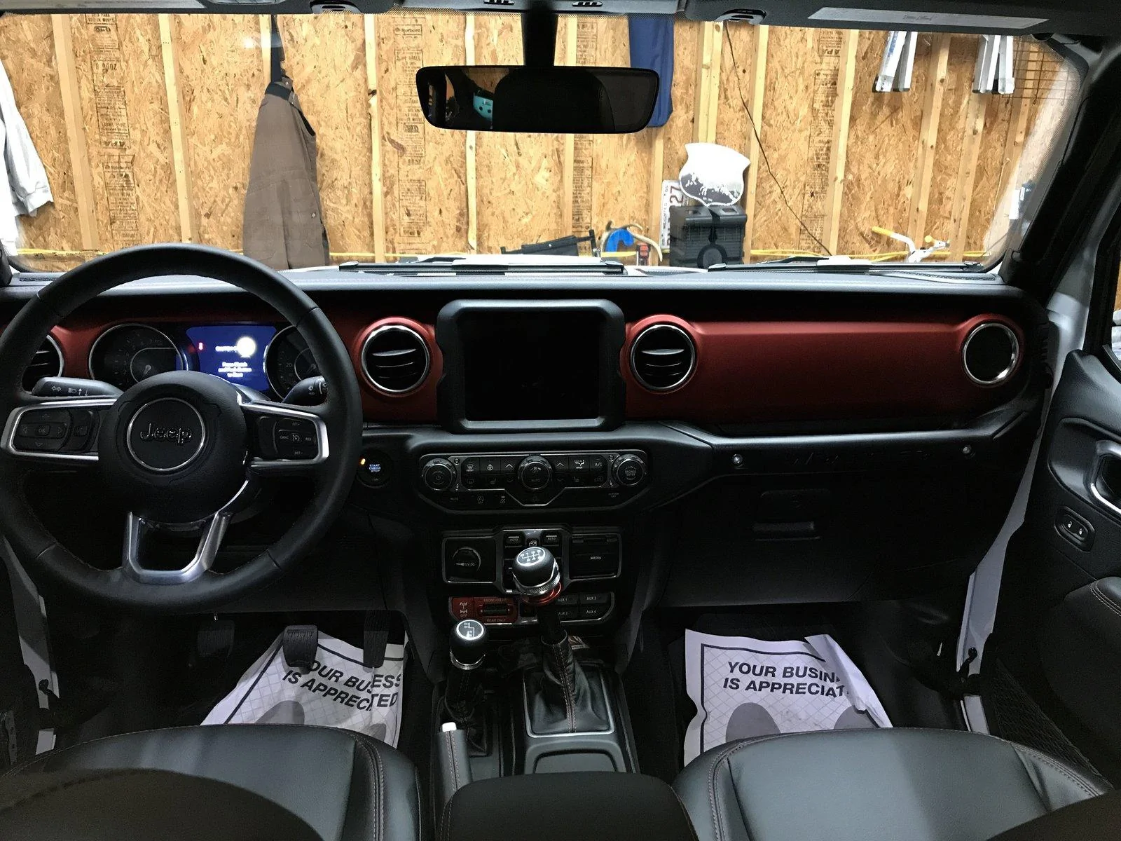 Jeep Wrangler JL Red Dash decals IMG_0277
