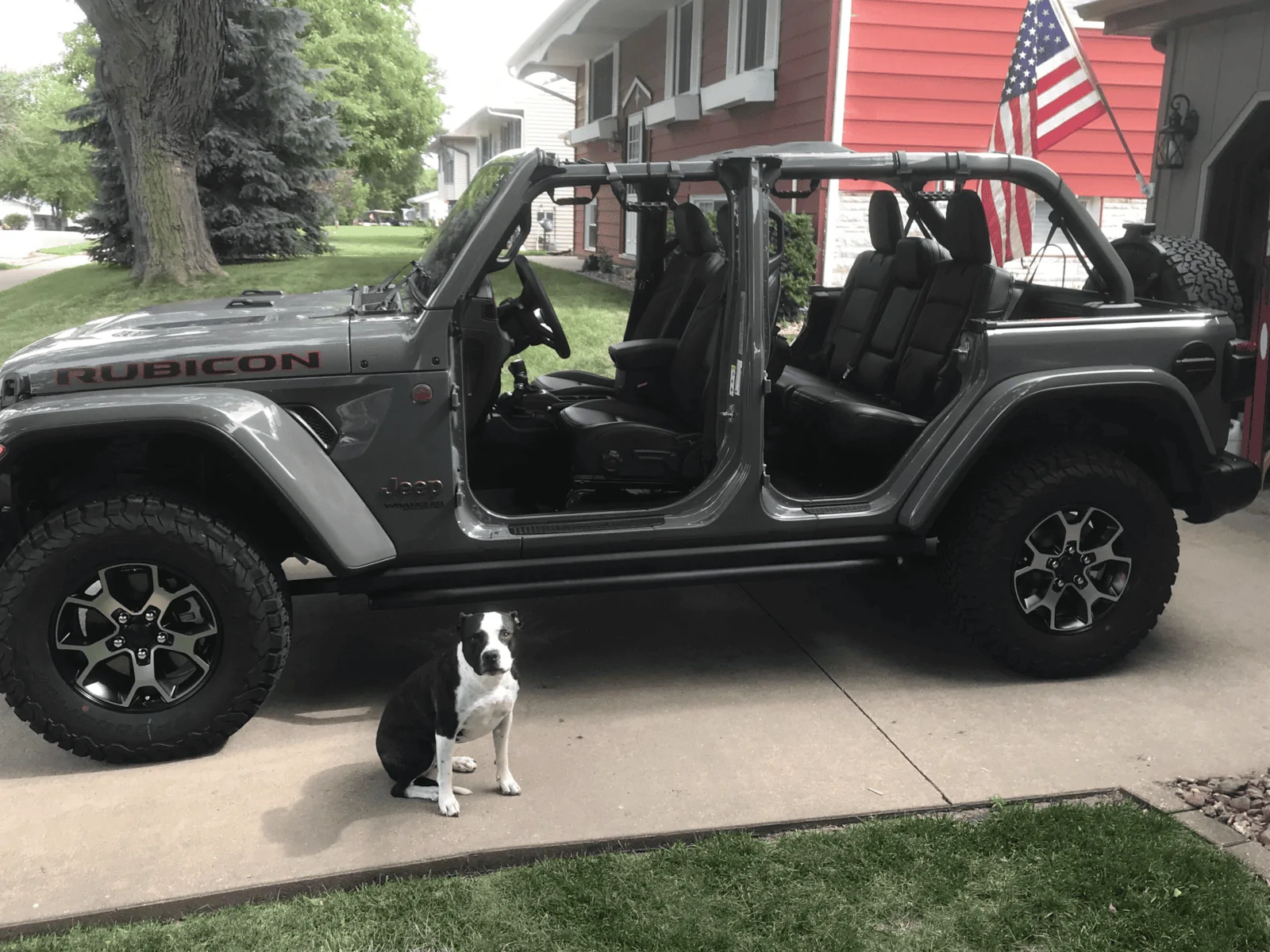 Jeep Wrangler JL Jeep Dog pics Diamond and The J