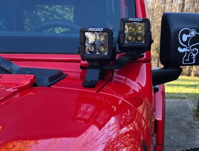 Jeep Wrangler JL Go Rhino dual cube mounts Go_Rhino_01