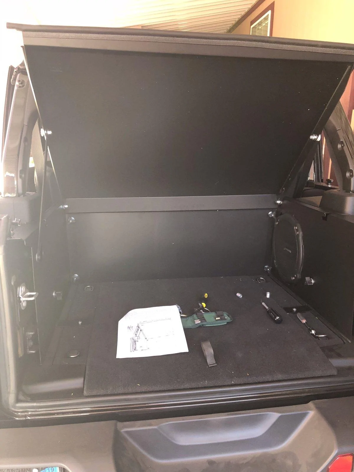 Jeep Wrangler JL FS: Tuffy Deck Enclosure DC41460D-B30C-47EE-9361-BA63D15AC366
