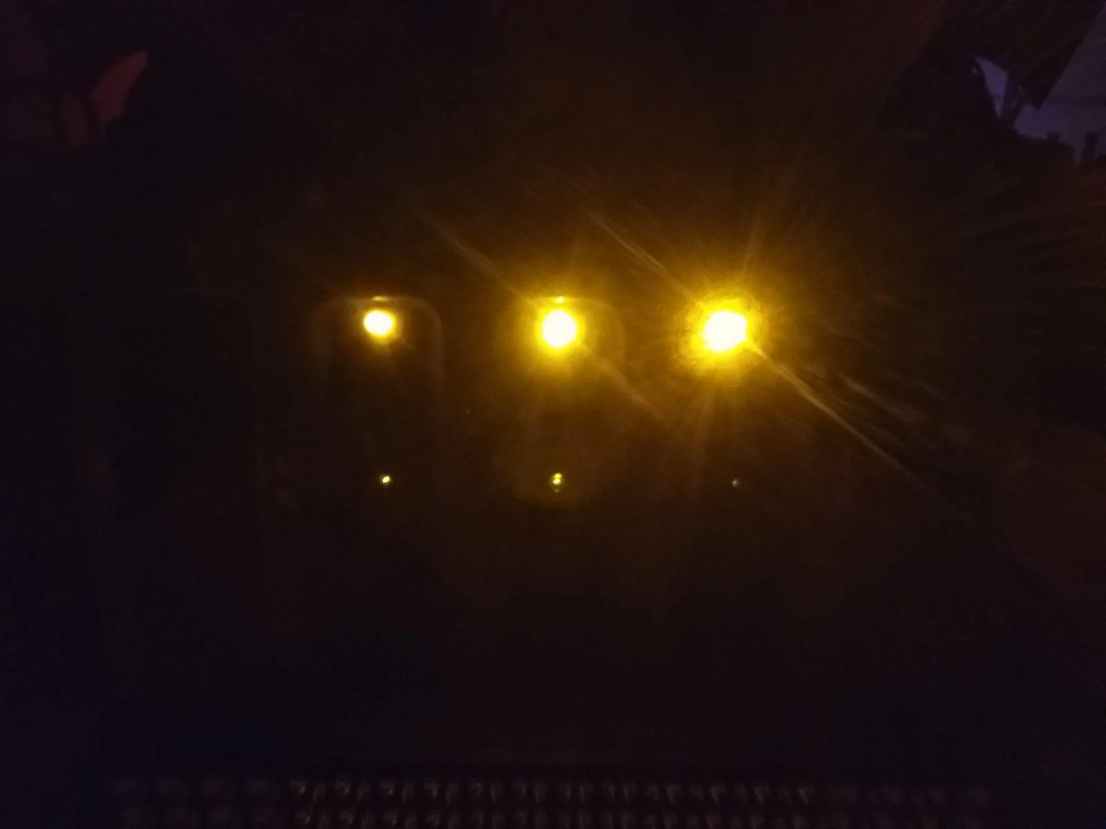 Jeep Wrangler JL LEDs in the grill IMG_20181229_172746