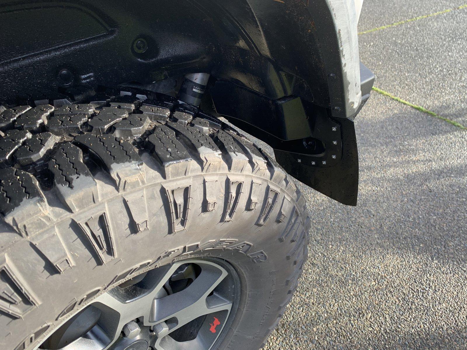 Jeep Wrangler JL Made my own custom rear mud flaps 7EDB0AFB-83AC-4A6F-83B2-F1853D9A995E