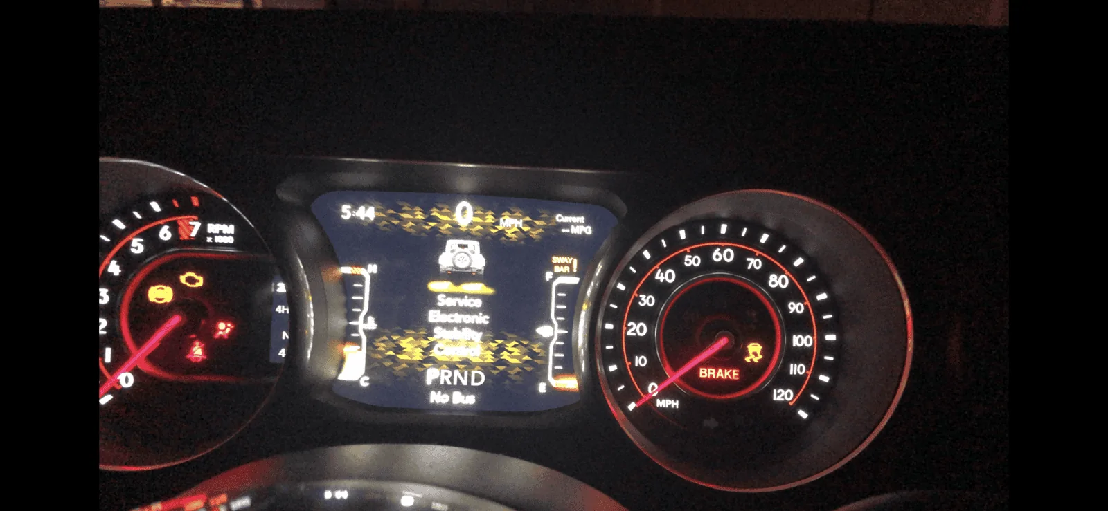 Jeep Wrangler JL No bus - on dashboard, won't start 5085035E-607F-4064-B3CA-1309895CA792