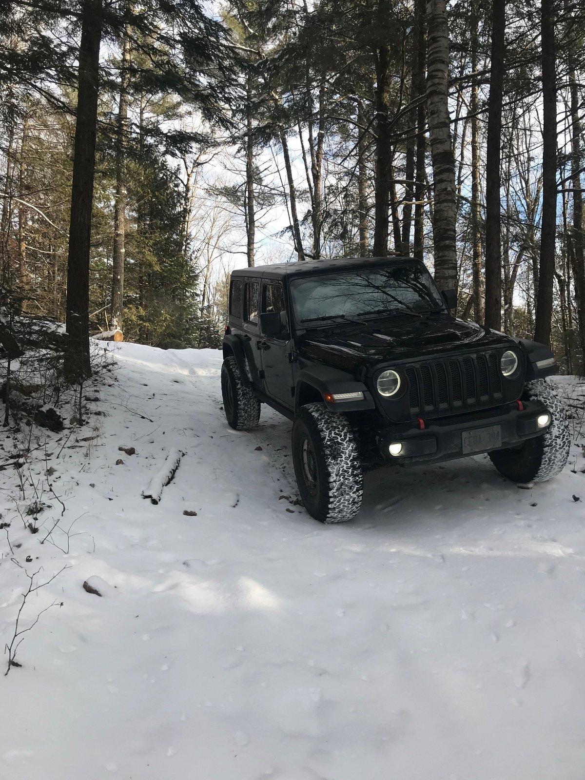 Jeep Wrangler JL Toronto area off road trails Concession Lake 5