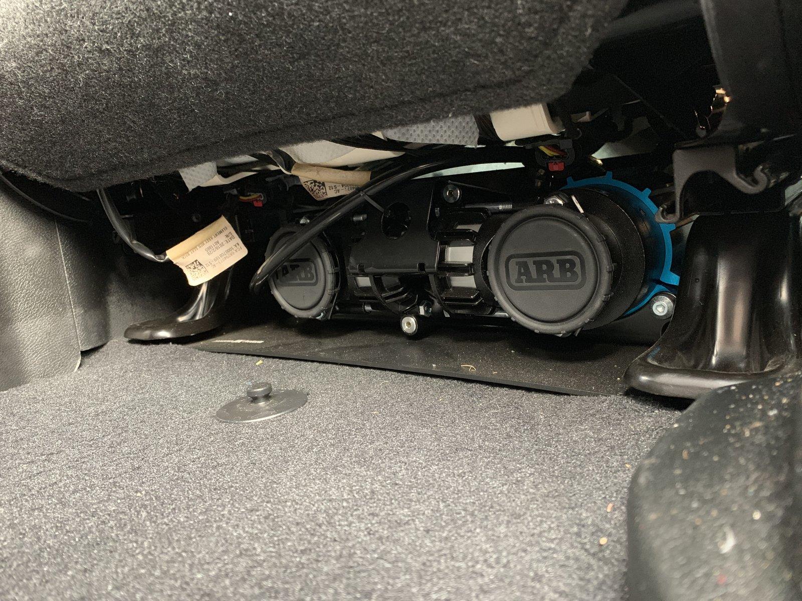 Jeep Wrangler JL ARB Twin Compressor Mount Revisited 75DA2625-664F-42C2-8BB9-03B6B3B79A3B