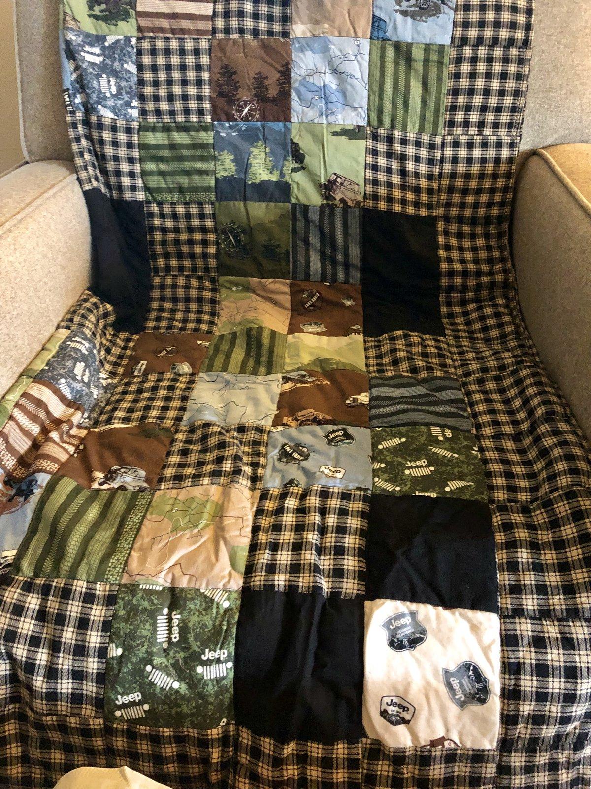 Jeep Wrangler JL Handmade Jeep Quilt F3AC6B7A-456C-41BB-88BA-E8E7BBFDAA62