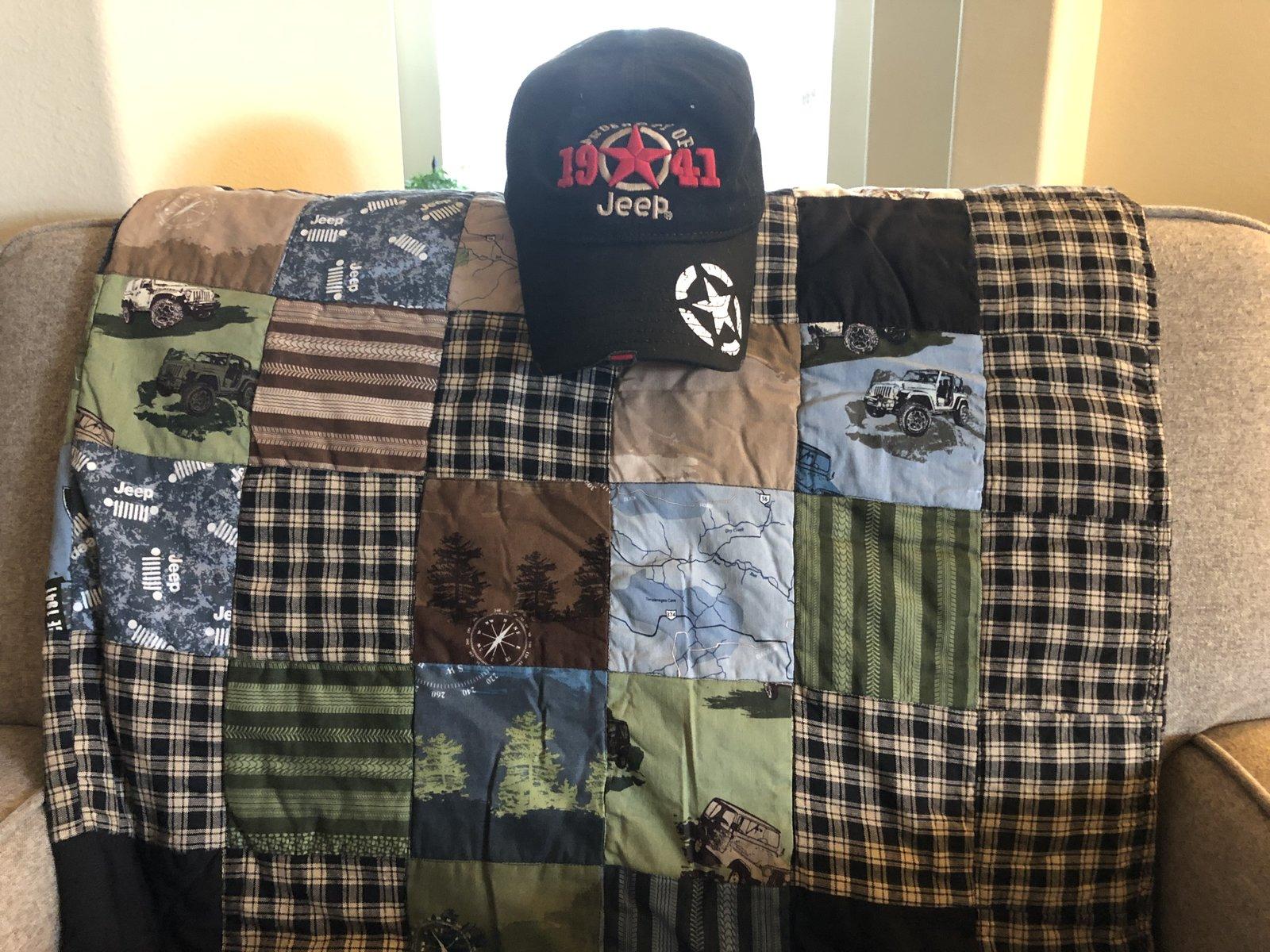 Jeep Wrangler JL Handmade Jeep Quilt EB51DF5F-86FA-41DE-A87A-2E9FE4DB7066