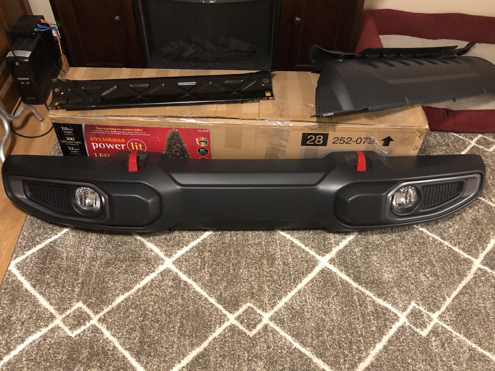 Jeep Wrangler JL Front&Rear Plastic bumpers 08C0F057-2CC9-444D-974F-2FE00842F3C9