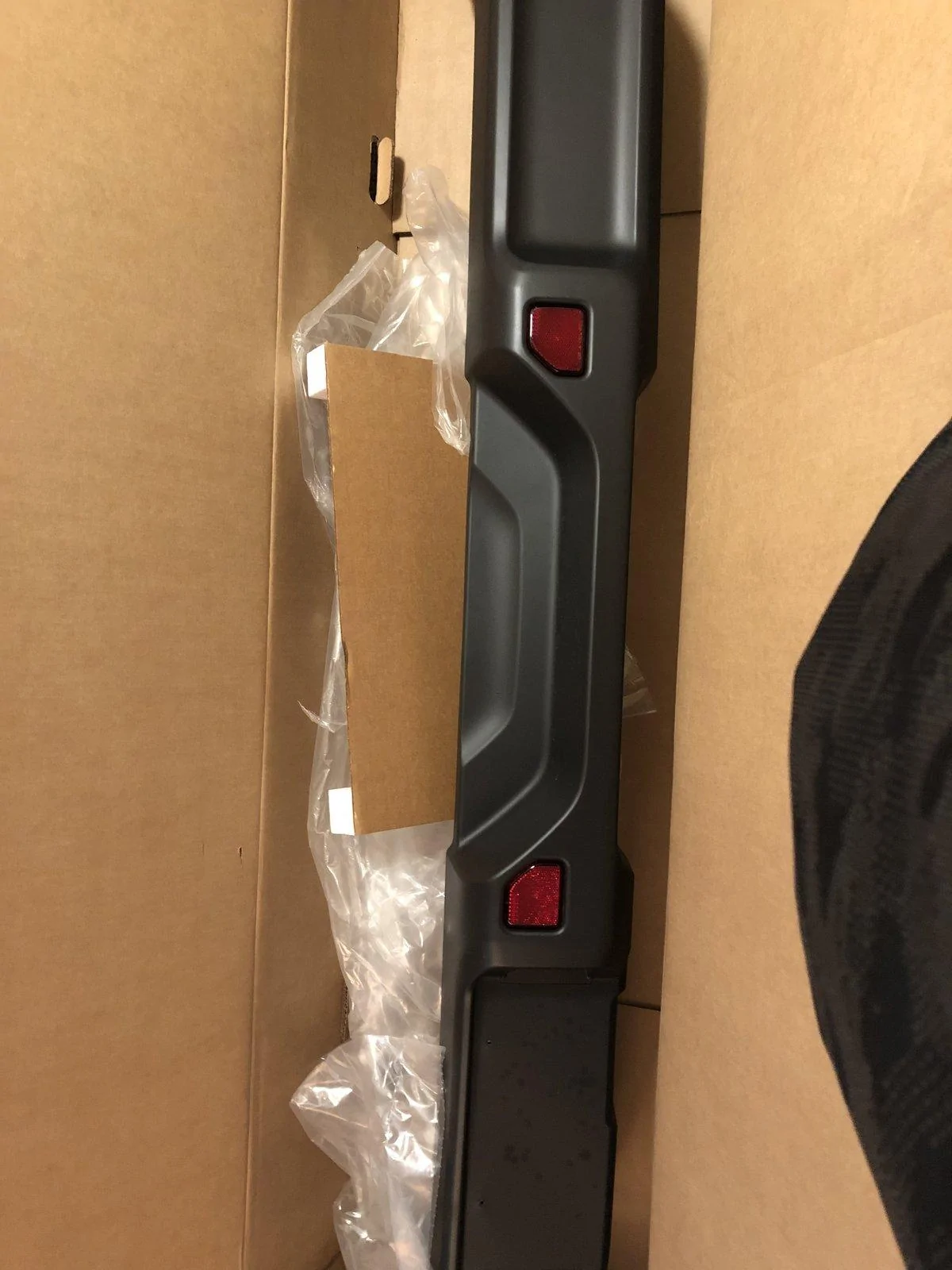 Jeep Wrangler JL Plastic Rubicon Rear Bumper 1AA8A059-E9EF-48E7-BA3B-A3A30105AC24