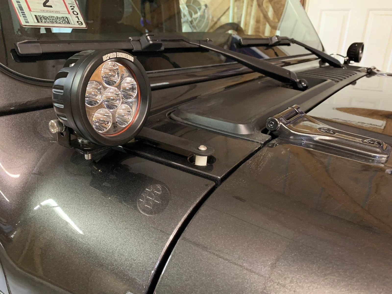 Jeep Wrangler JL All New Inspired Engineering "A Pillar" Lighting options 72C56D2D-BE7E-41F4-9C56-91972D583F6E