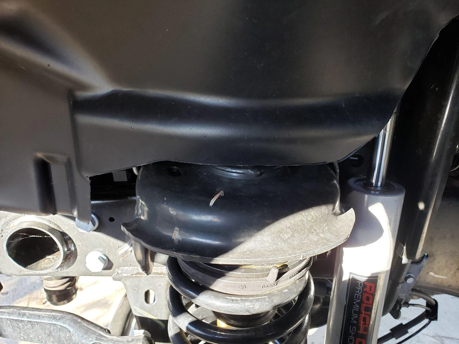 Jeep Wrangler JL Shock Mount/Suspension 20190111_093205
