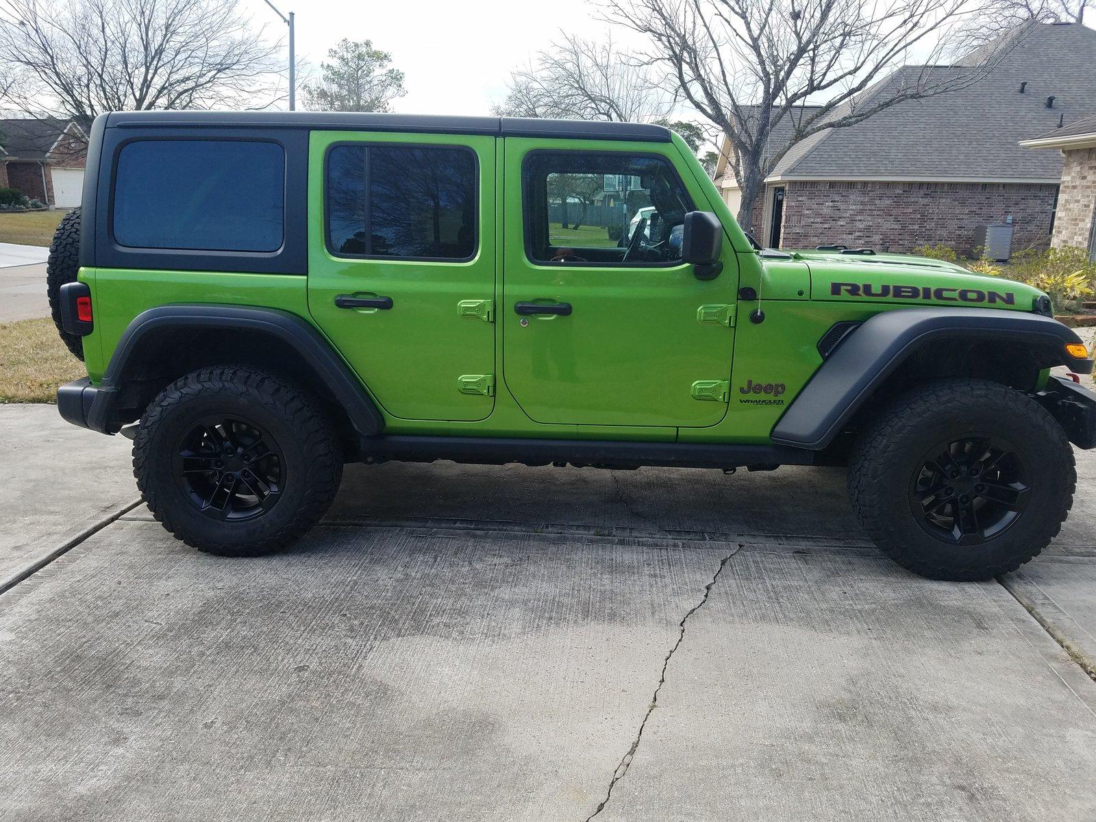 Jeep Wrangler JL Modest Frogger Build 20190111_142629