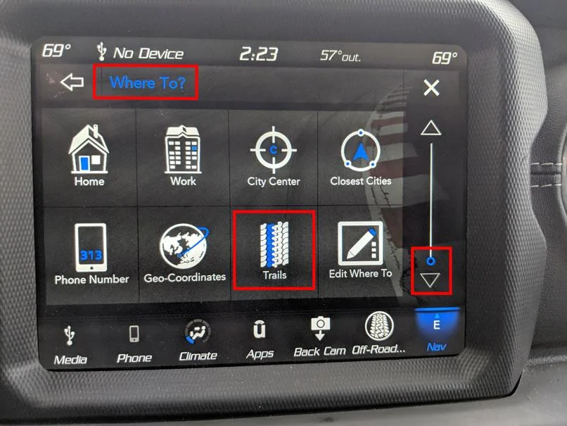 Jeep Wrangler JL UConnect Trail Recording Ucconnect-Trails-Location-IMG_20190107_142341