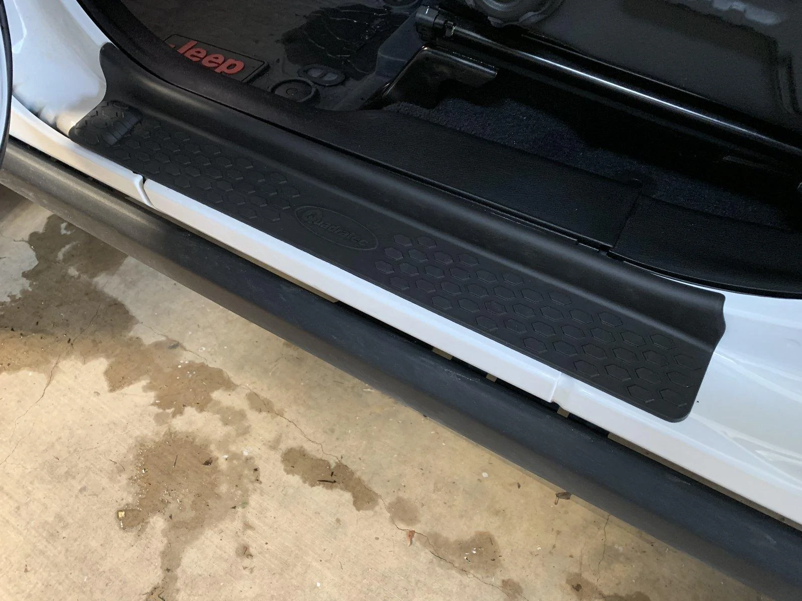 Jeep Wrangler JL Quadratec entry guards IMG_2835