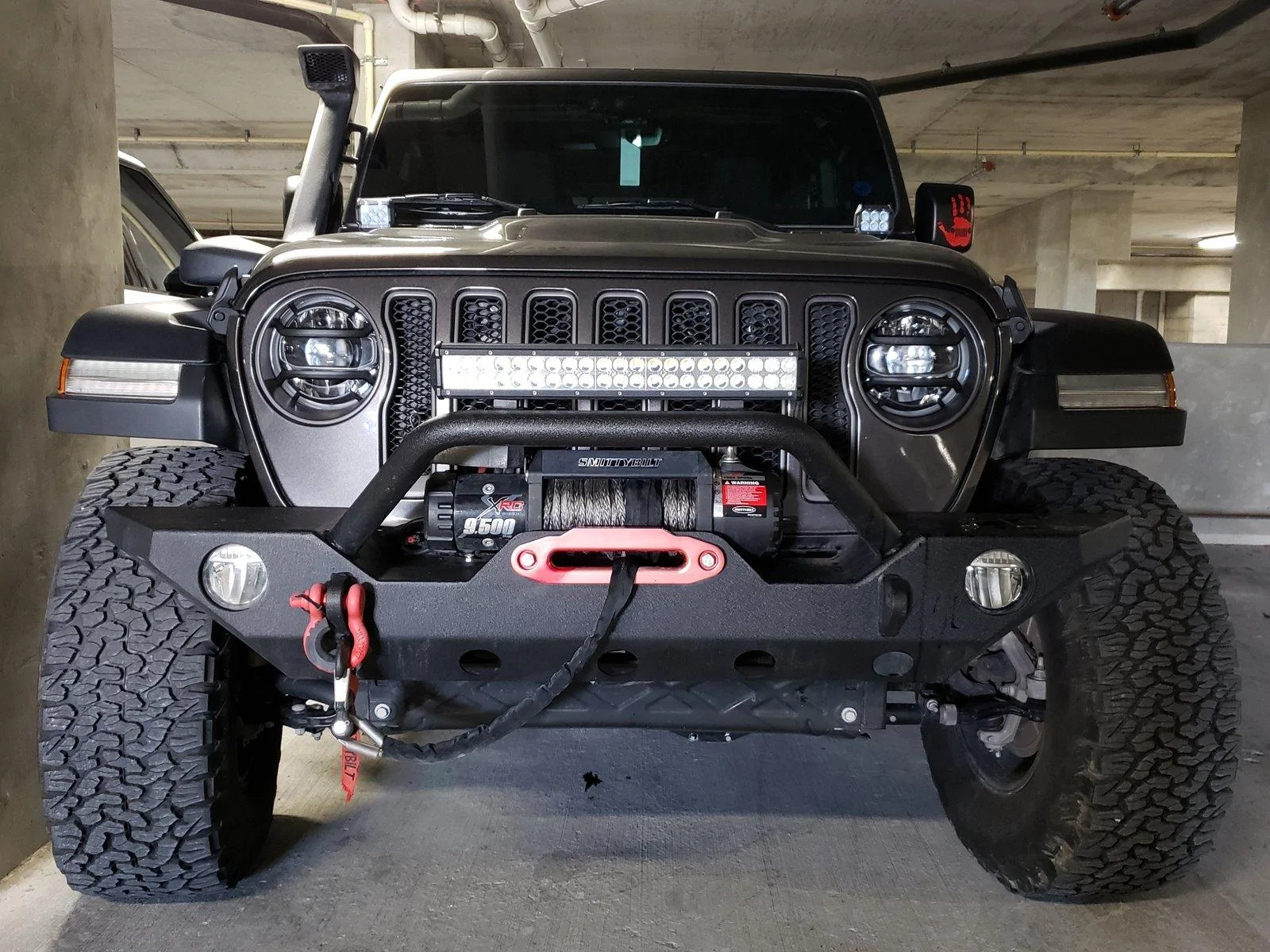 Jeep Wrangler JL Rugged ridge headlight guards 20190113_122642