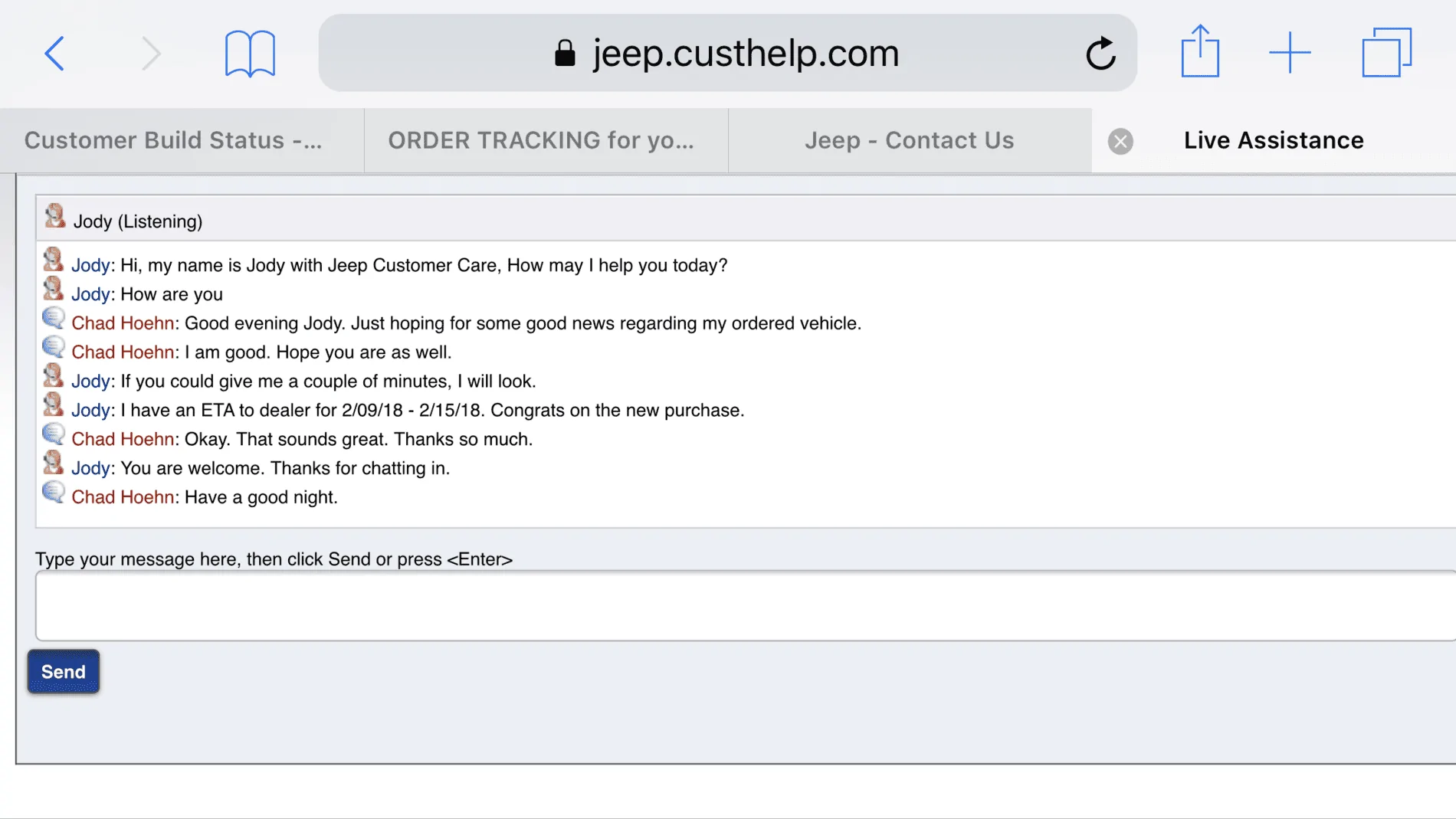Jeep Wrangler JL ORDER TRACKING for your Jeep Wrangler C56AD99B-3158-49AC-BEA2-E7FF69E68BFD