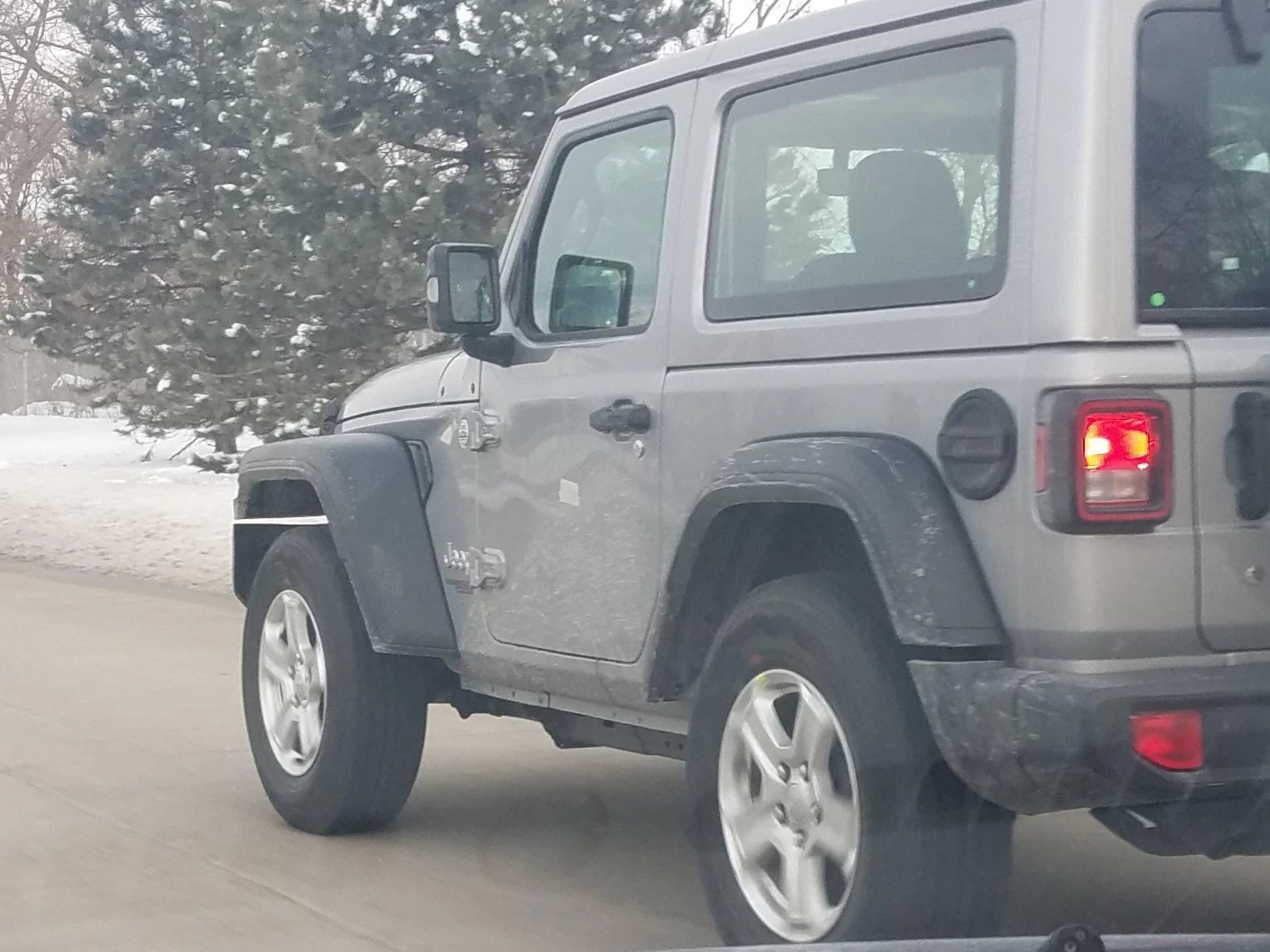 Jeep Wrangler JL I present you with Sting Grey (I think) 20180213_170717
