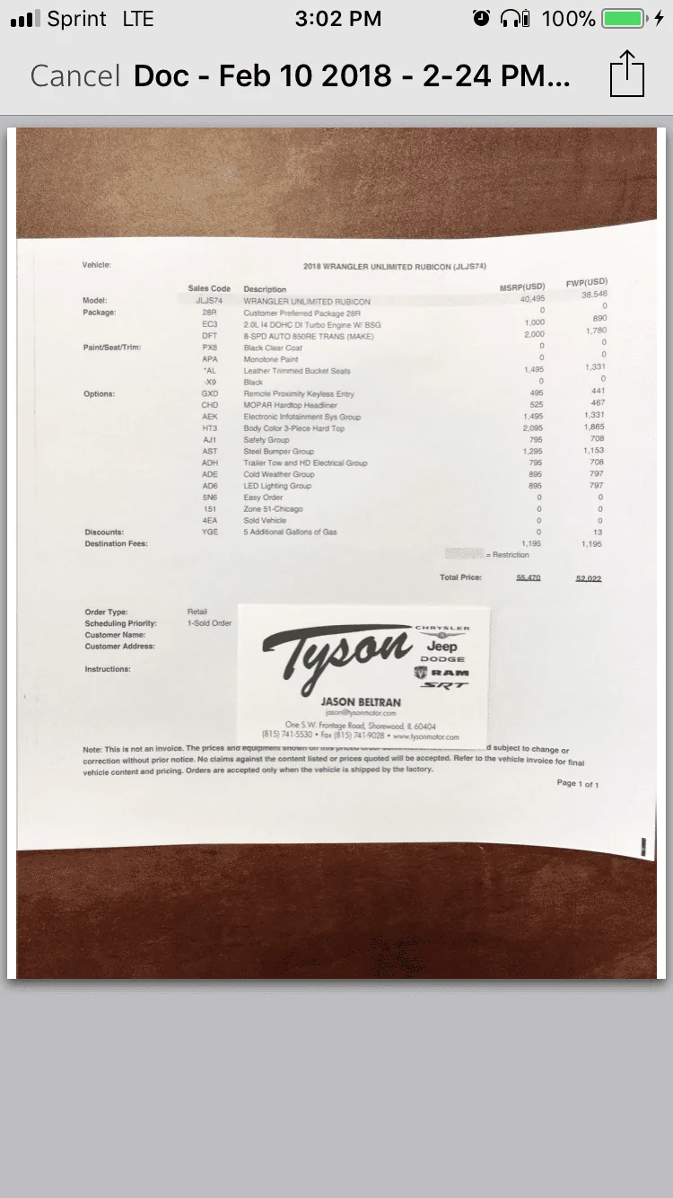Jeep Wrangler JL Best deals found on a new JL? 921F3A83-6FA6-4E9B-BF03-F78FBFE0F5C2