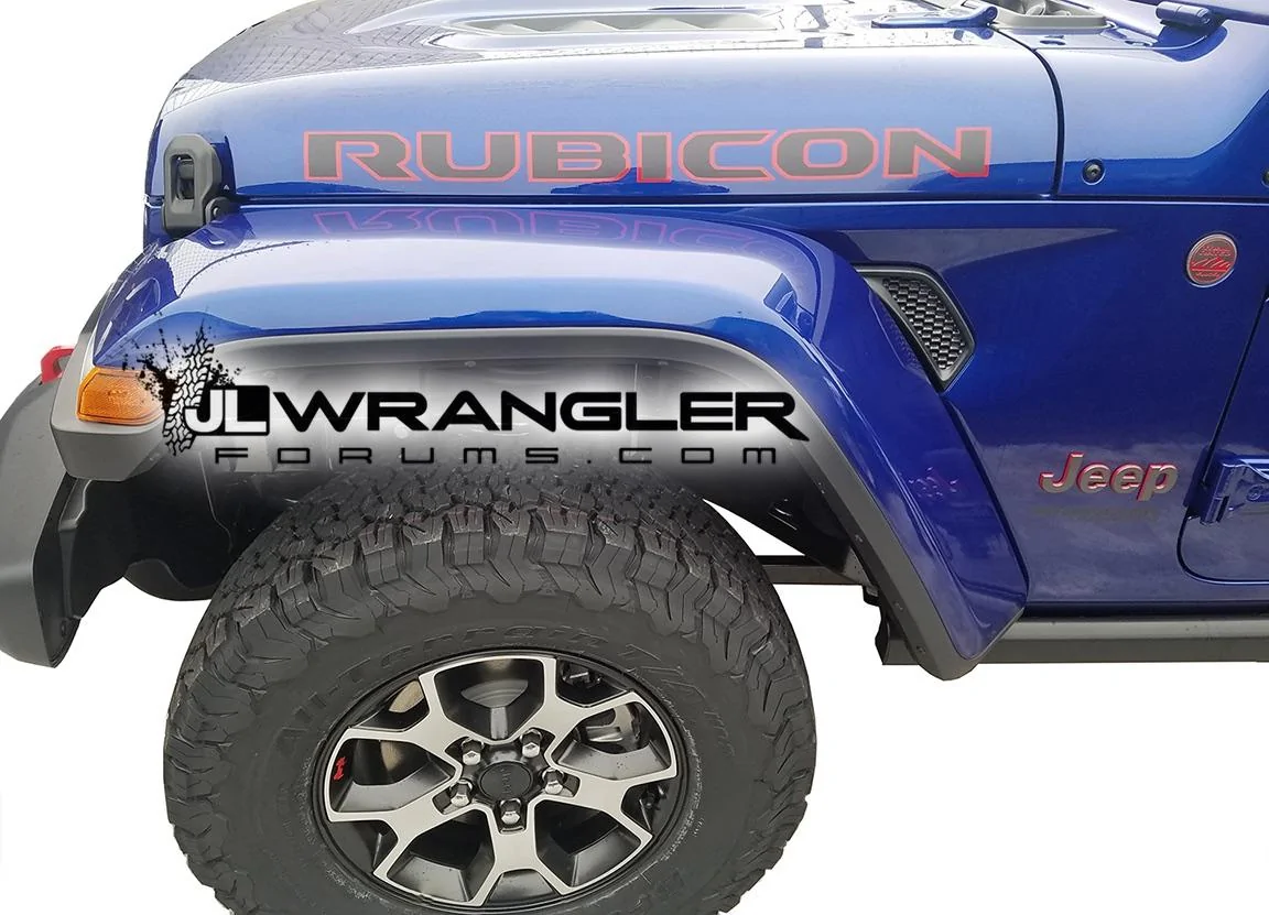 Jeep Wrangler JL First Look - Ocean Blue JLU 2018_Rubicon_JL_Ocean_Blue_001