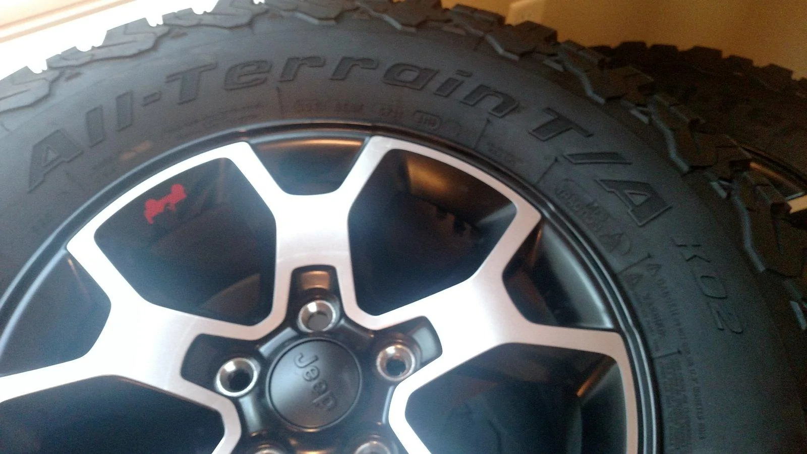 Jeep Wrangler JL Wheels and tires IMG_20181226_152334150