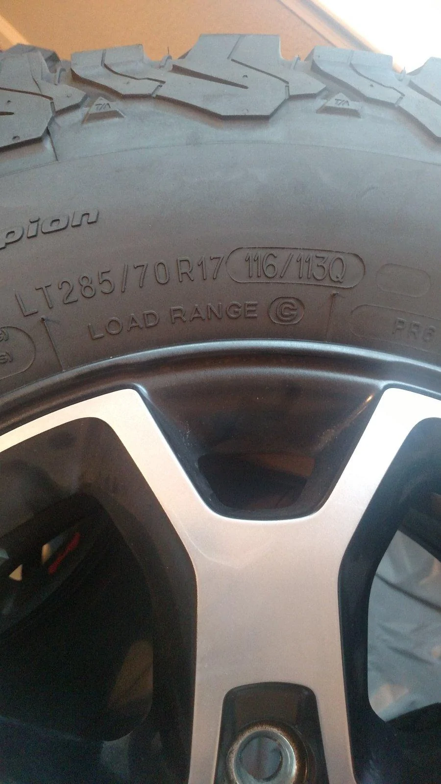 Jeep Wrangler JL Wheels and tires IMG_20181226_152316939