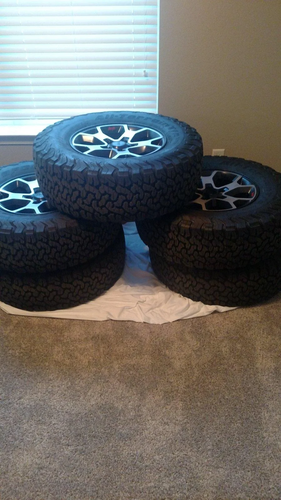 Jeep Wrangler JL Wheels and tires IMG_20181226_152309927
