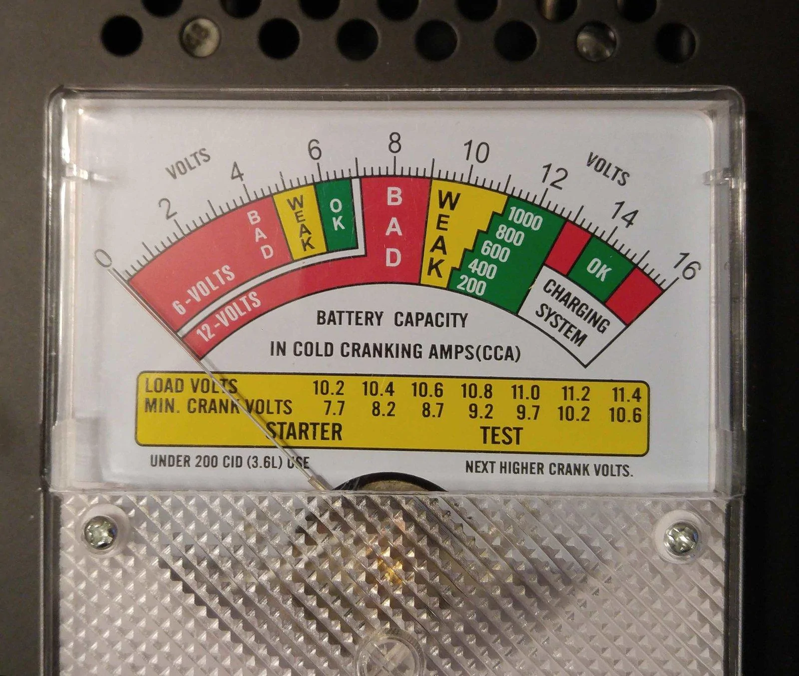 Jeep Wrangler JL 3.6L ESS Battery Basic Load Testing load meter