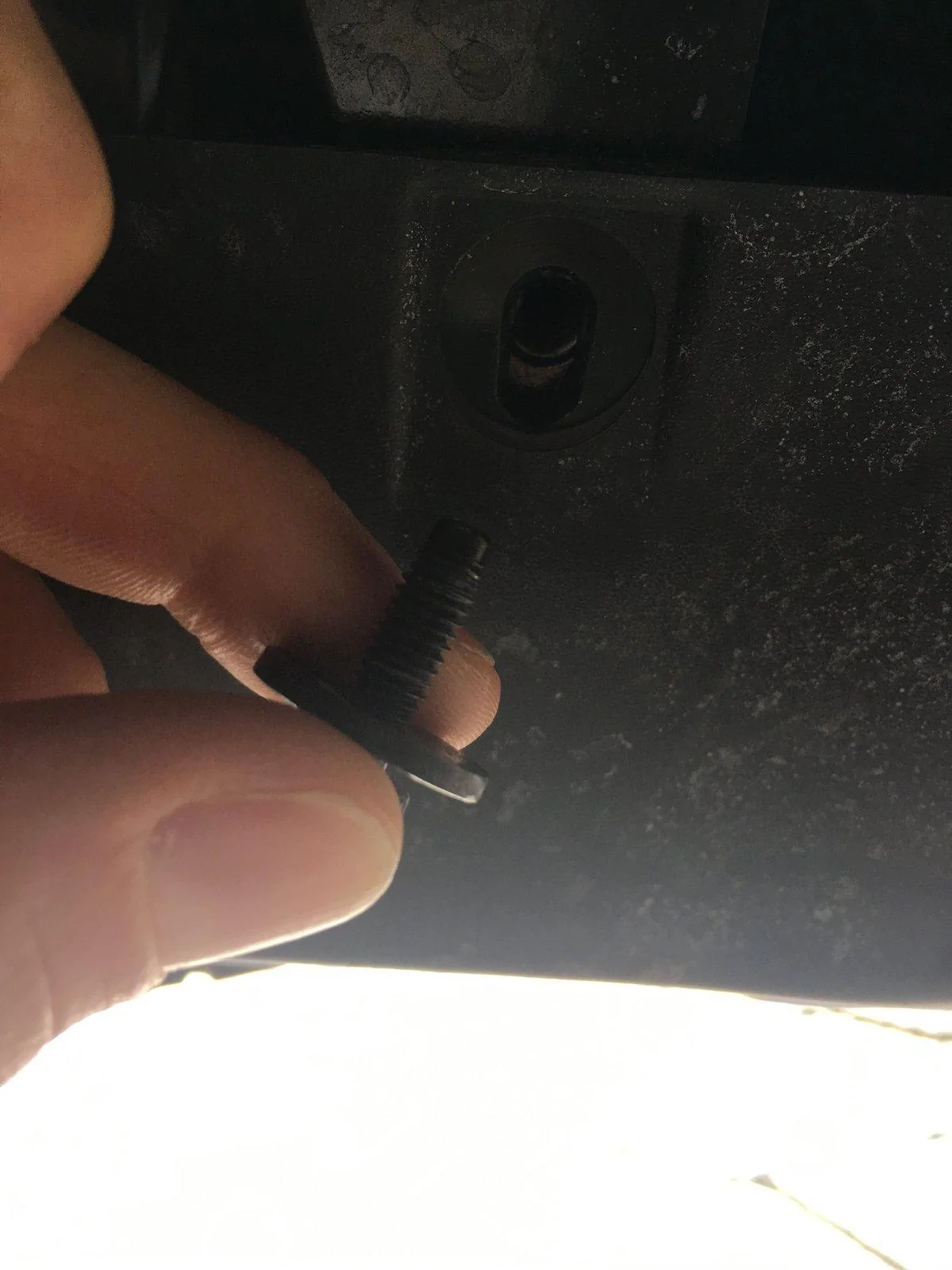 Jeep Wrangler JL Hitch Install Question Screw 1
