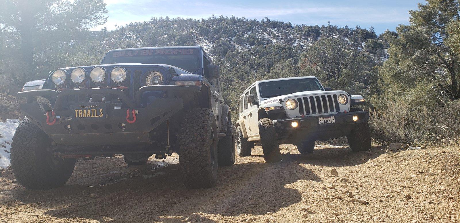 Jeep Wrangler JL Checking out Dove Springs area 20190119_112313