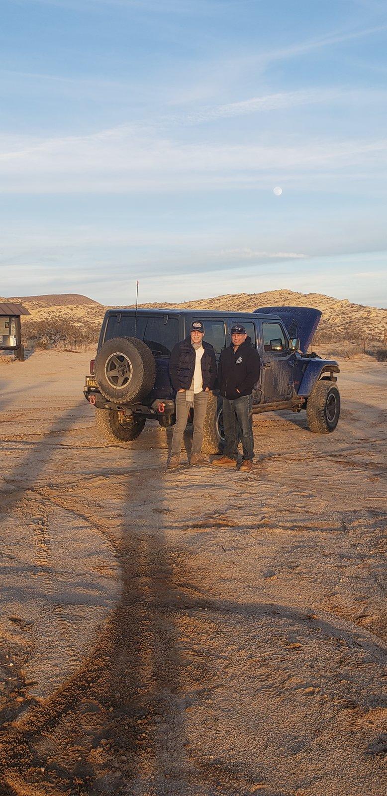 Jeep Wrangler JL Checking out Dove Springs area 20190119_164438