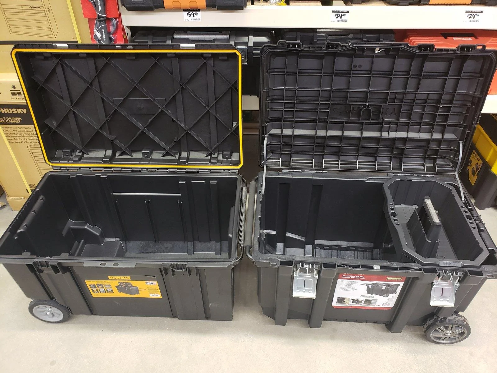 Jeep Wrangler JL Mopar Cargo Trail Rail & Tuffy Deck Enclosure 20190120_142323