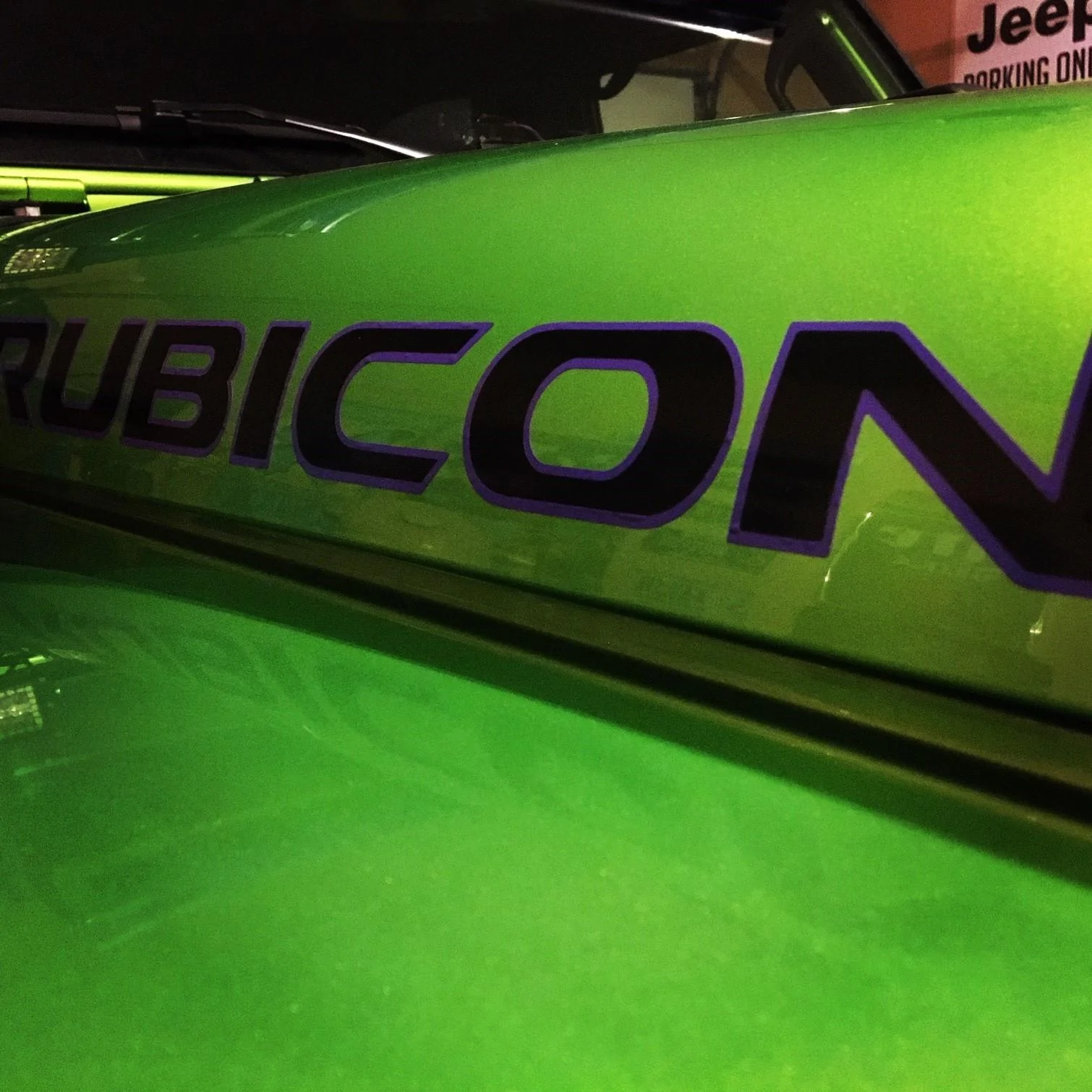 Jeep Wrangler JL colors that go with Mojito decal 2