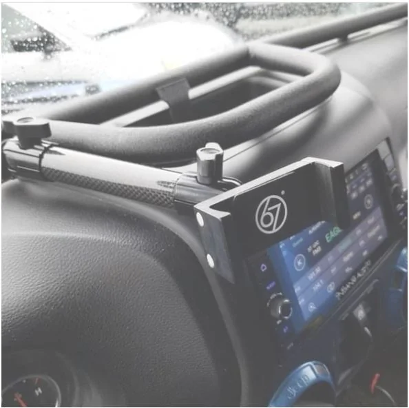 Jeep Wrangler JL Ram Mount for Passenger Grab Handle Mount bar