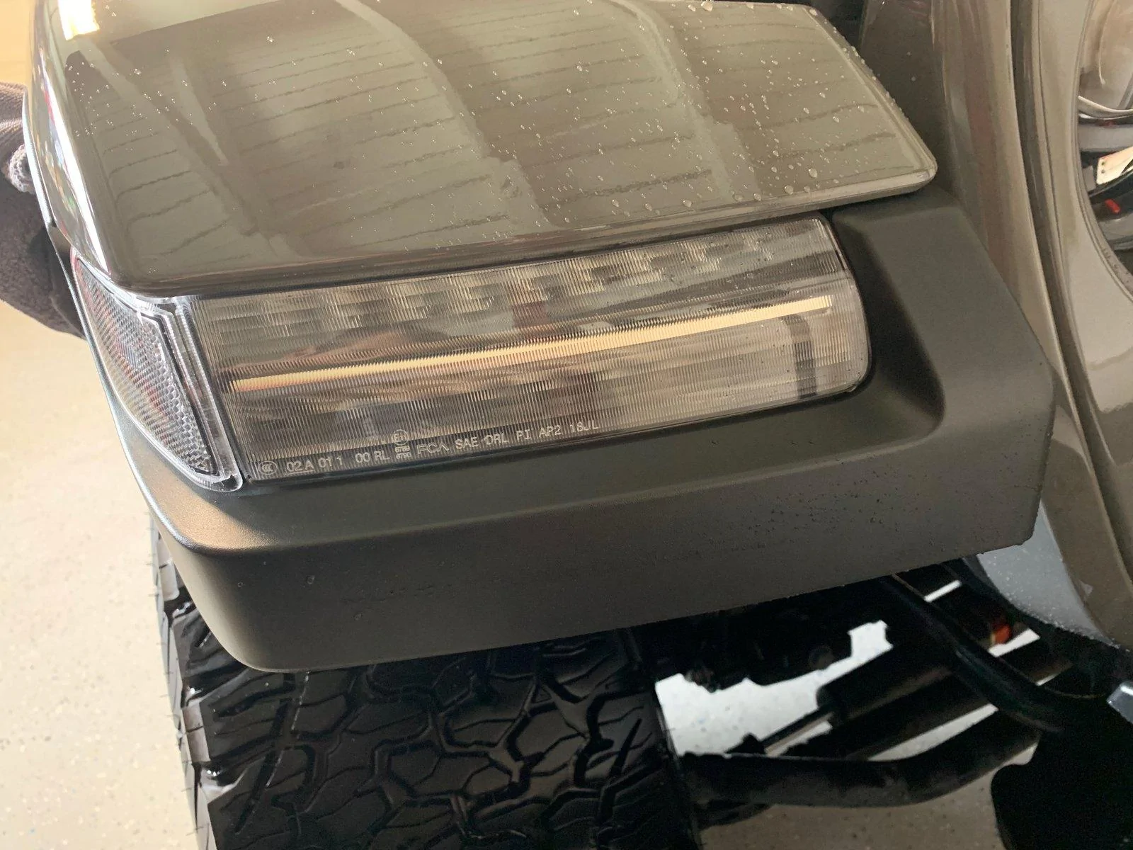 Jeep Wrangler JL Cover/Replace/Remove Amber Yellow Reflector Side Marker IMG_1316