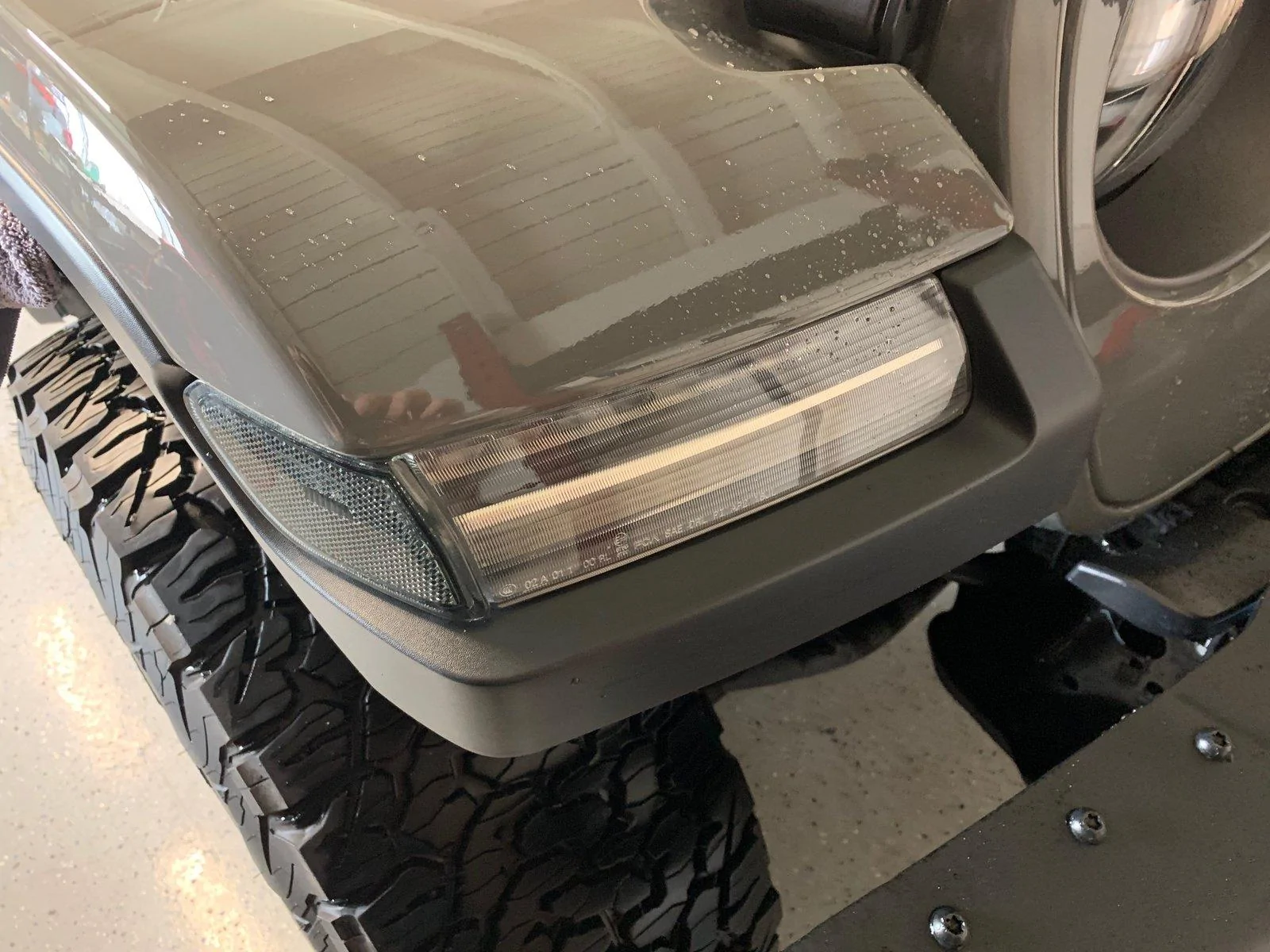 Jeep Wrangler JL Cover/Replace/Remove Amber Yellow Reflector Side Marker IMG_1318