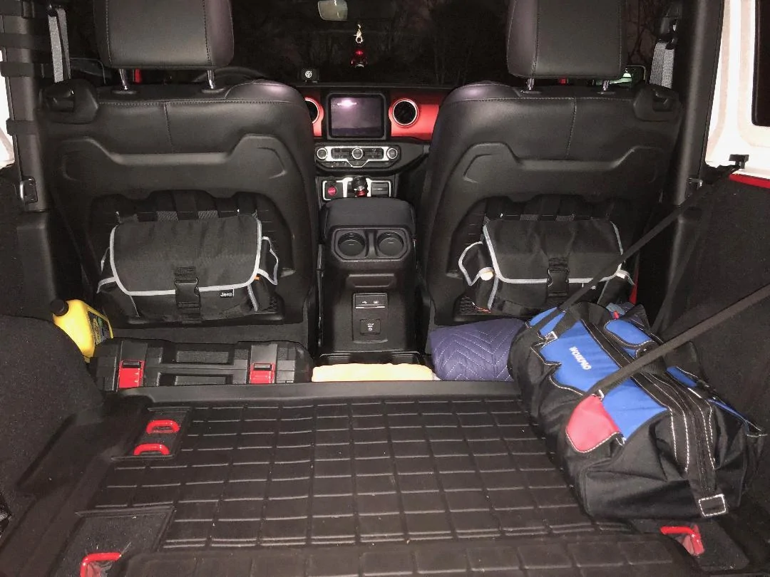 Jeep Wrangler JL 2 Door storage solutions storag