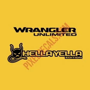 Jeep Wrangler JL New JL Decals added! jl_hellayella_devil_smpl-300x300