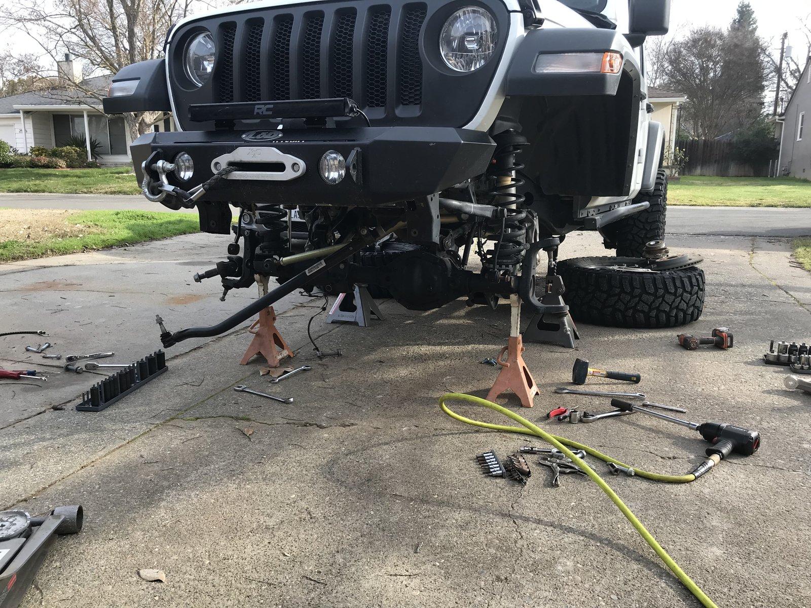 Jeep Wrangler JL Ultimate Dana 44 Axle install notes and pics 216B2C87-E373-4B44-AABC-598E3644BD3C