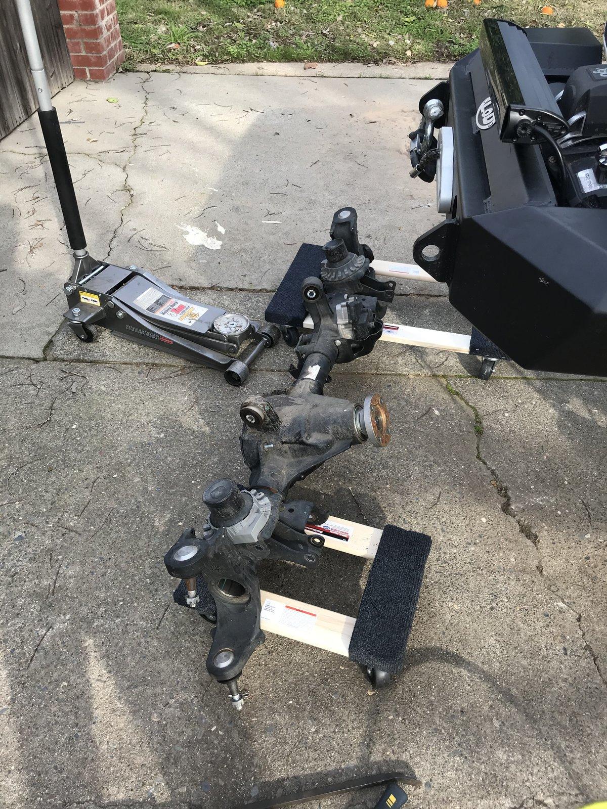 Jeep Wrangler JL Ultimate Dana 44 Axle install notes and pics 0665445E-8560-43A5-902E-34177F2535BF