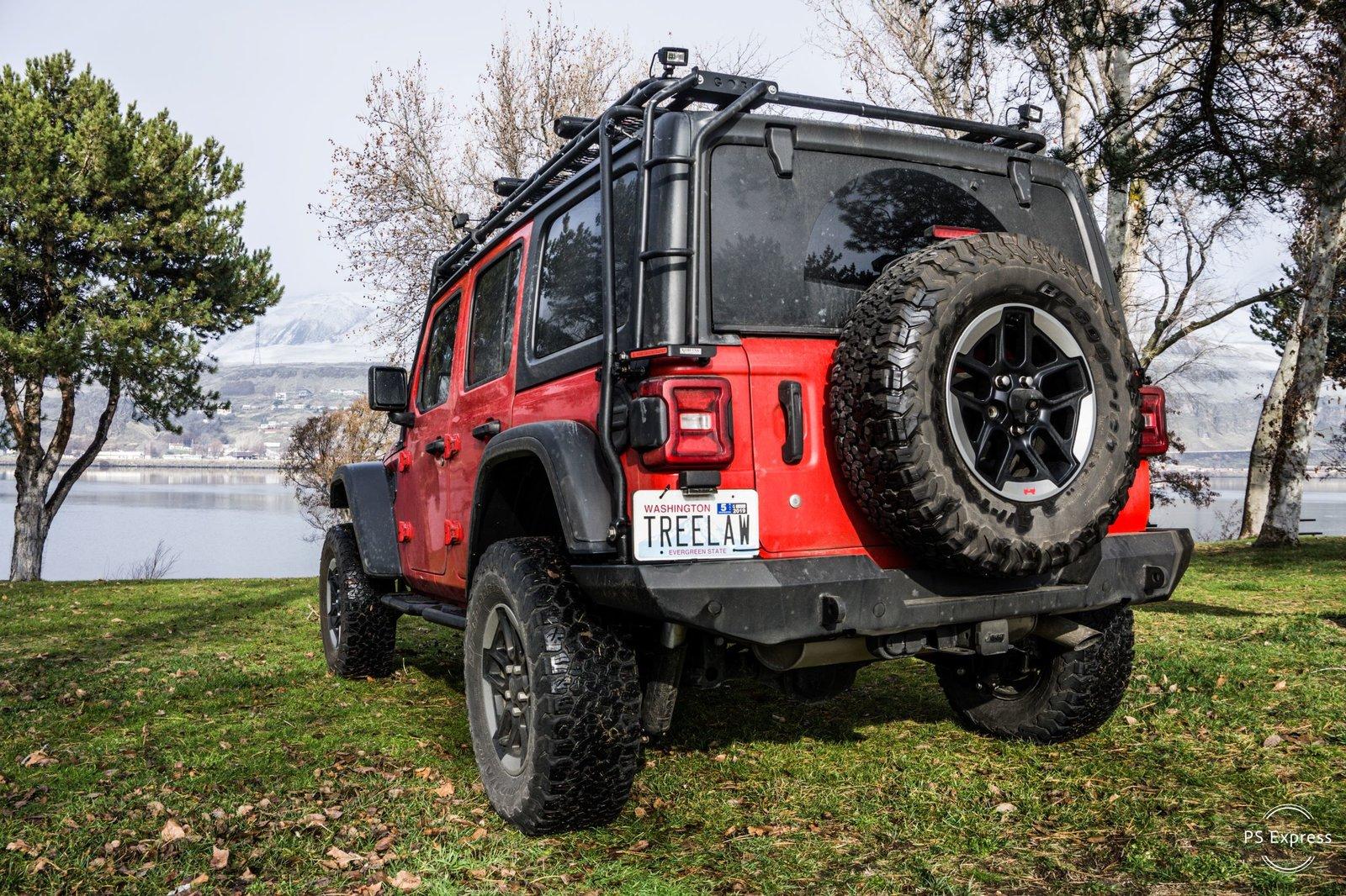 Jeep Wrangler JL Warn Elite Rear bumper rear