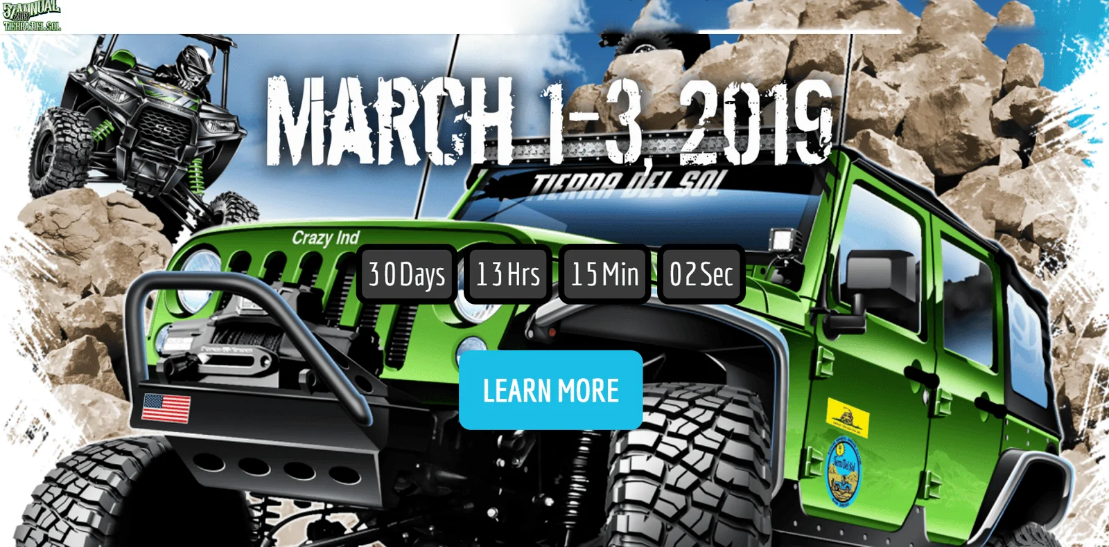 Jeep Wrangler JL Tierra Del Sol Mar 1st-3rd 2019 UMxdbEO