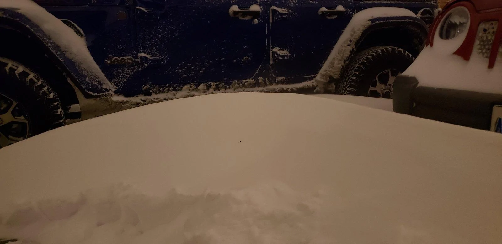 Jeep Wrangler JL What to do in a snow storm.... 20190129_061344