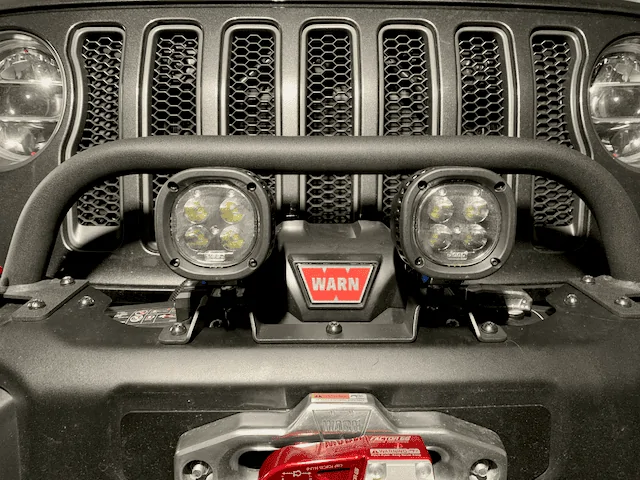Jeep Wrangler JL Factory steel bumper light recommendations IMG_2211