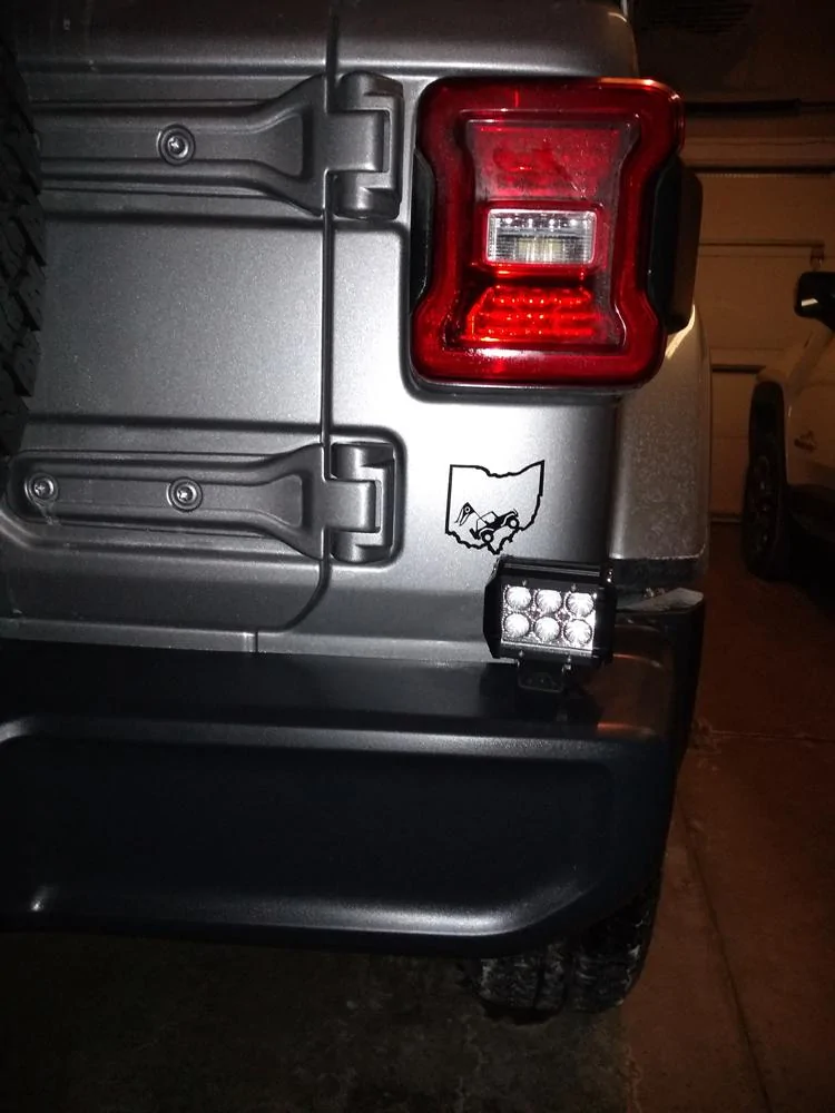 Jeep Wrangler JL Backup Lights reverse aux