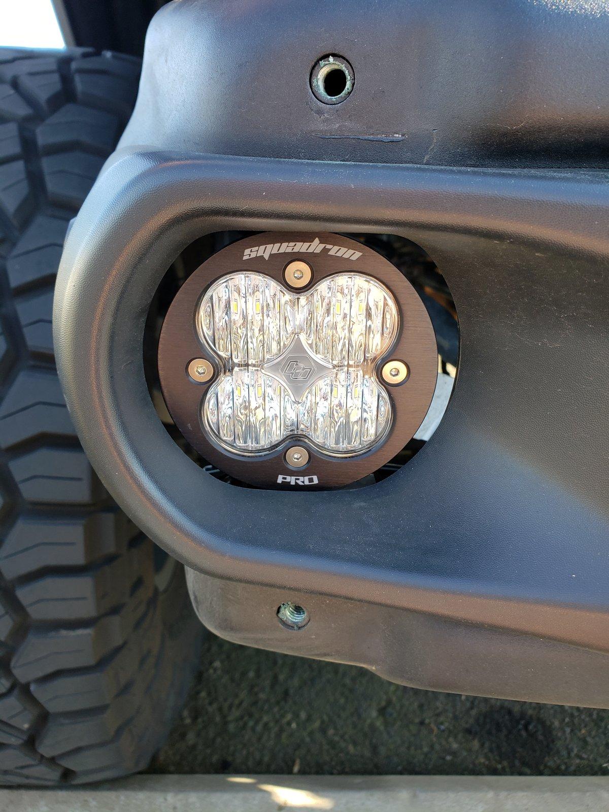 Jeep Wrangler JL Baja Designs Squadron Lights 20190131_115318