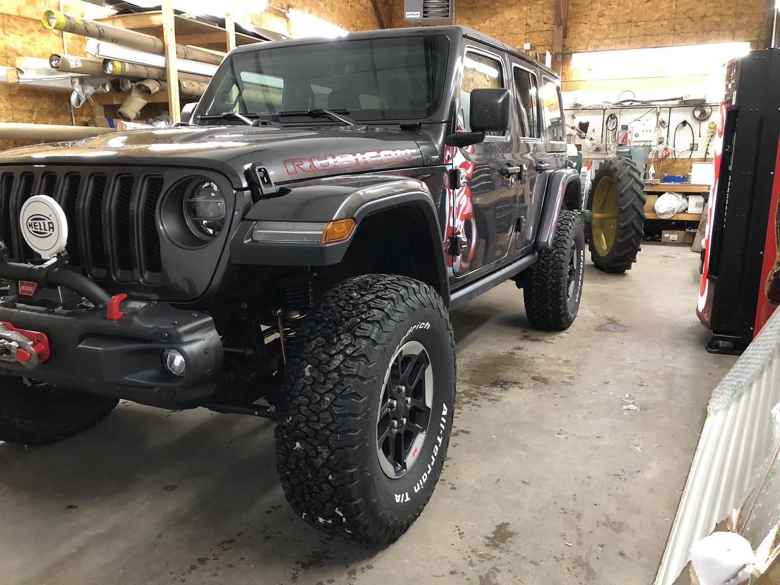 Jeep Wrangler JL SpiderTrax 1.75" Spacers Complete FS spacers (2)