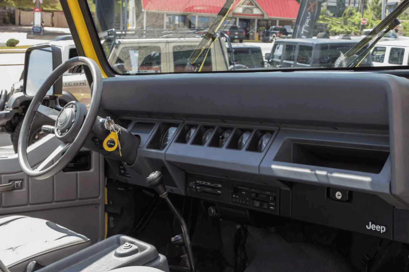 Jeep Wrangler JL Best Jeep EVER YJ dash